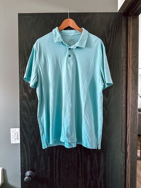 Apt. 9 Men’s Aqua Polo Shirt